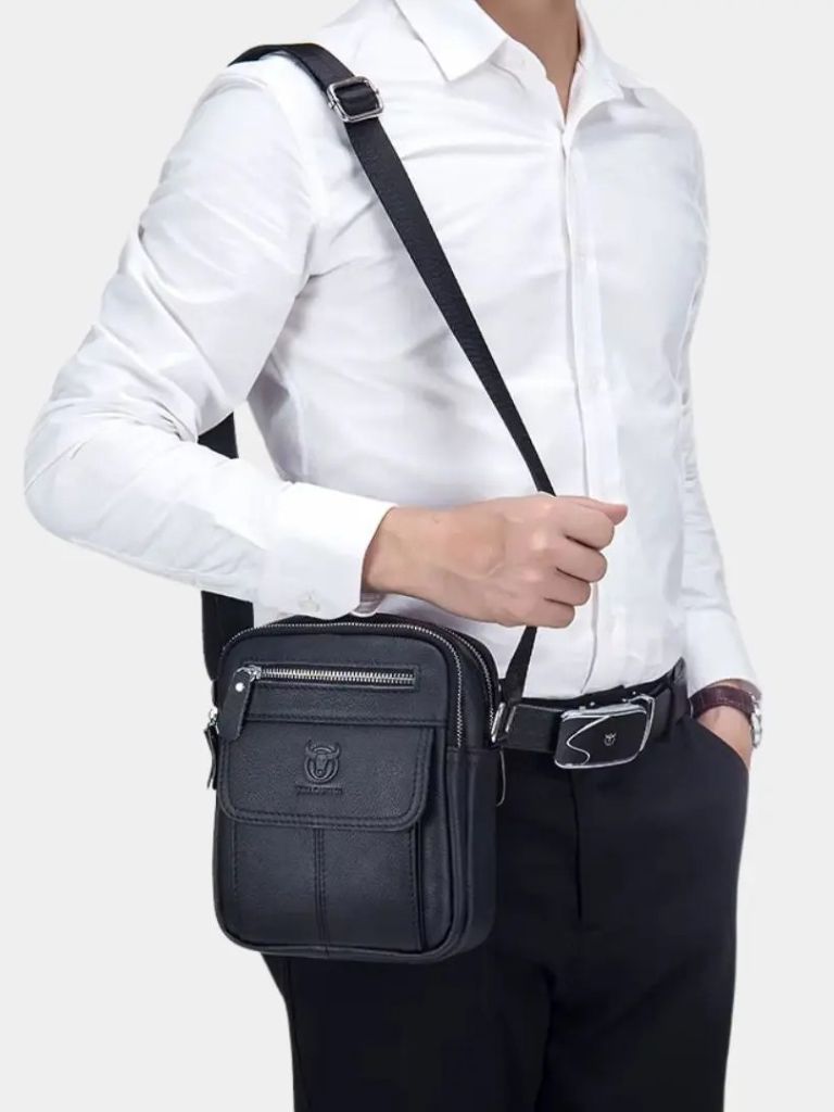 Simon™ | Læder Messenger Taske