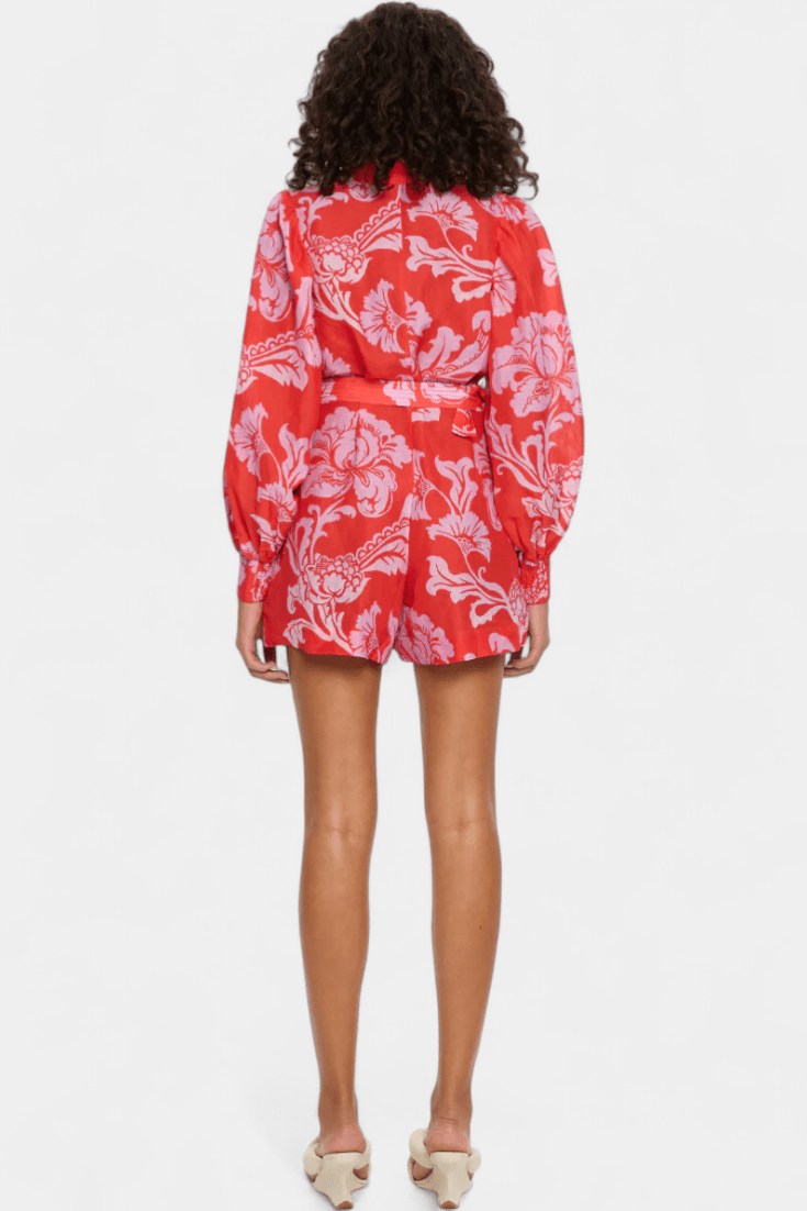 Jumpsuit med blomsterprint