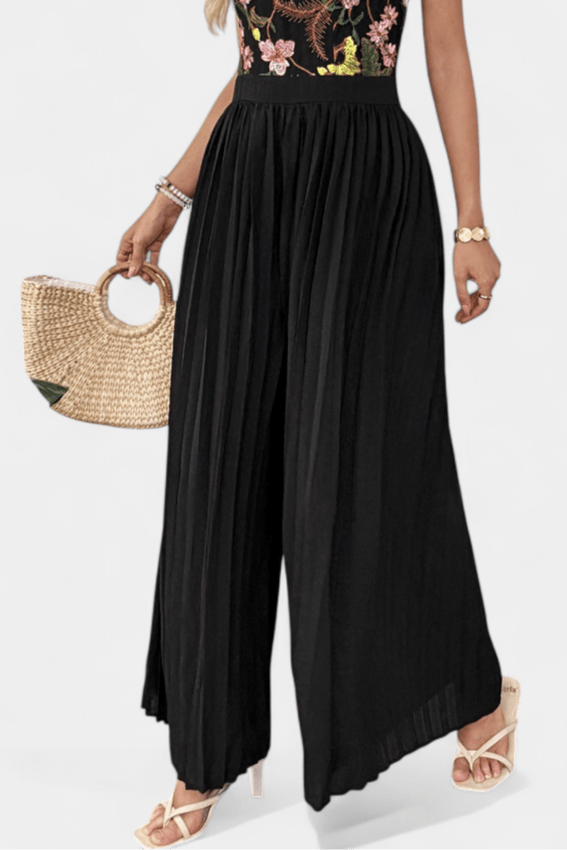 Jumpsuit med halterneck