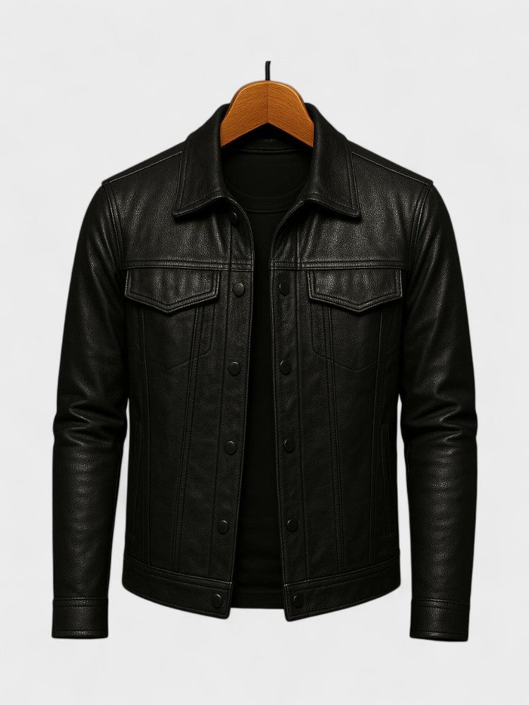 Ulrik™ | Premium Moto-læderjakke