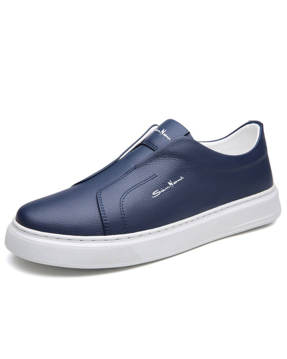 Læder Slip-On Sko