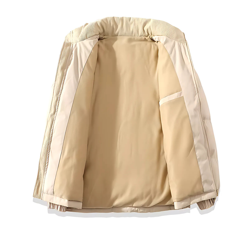 Avalon Ridge Corduroy Puffer Jakke