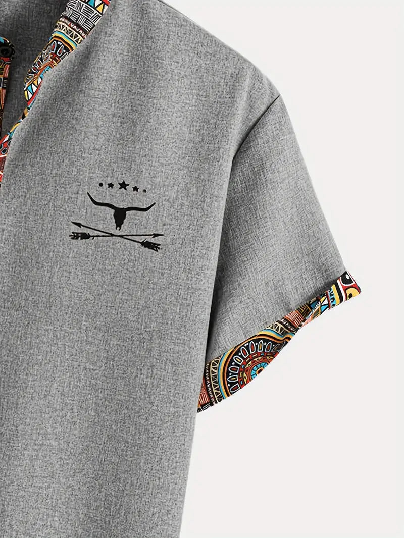 Lenoir™ | Elegant skjorte med korte ærmer