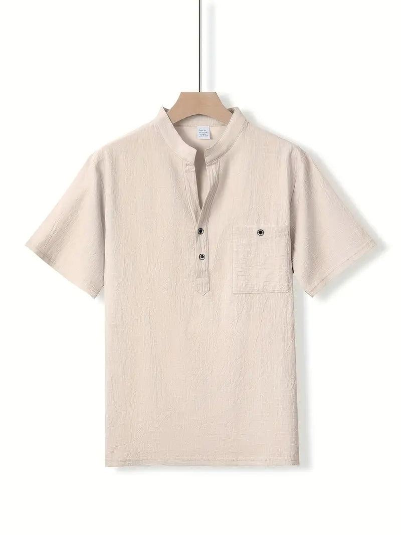 Lenoir™ | Elegant kortærmet skjorte