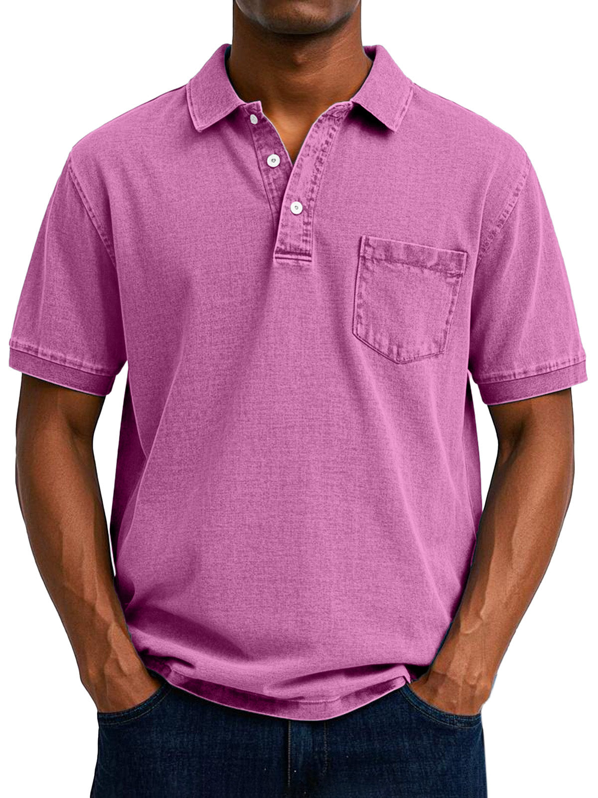 Lenoir™ | Vintage Casual Polo Skjorte til Mænd