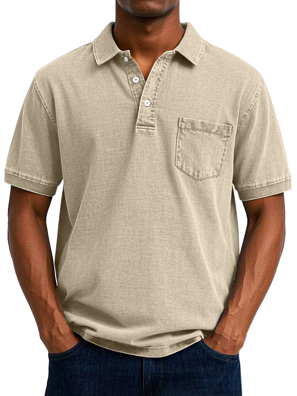 Lenoir™ | Vintage Casual Polo Skjorte til Mænd