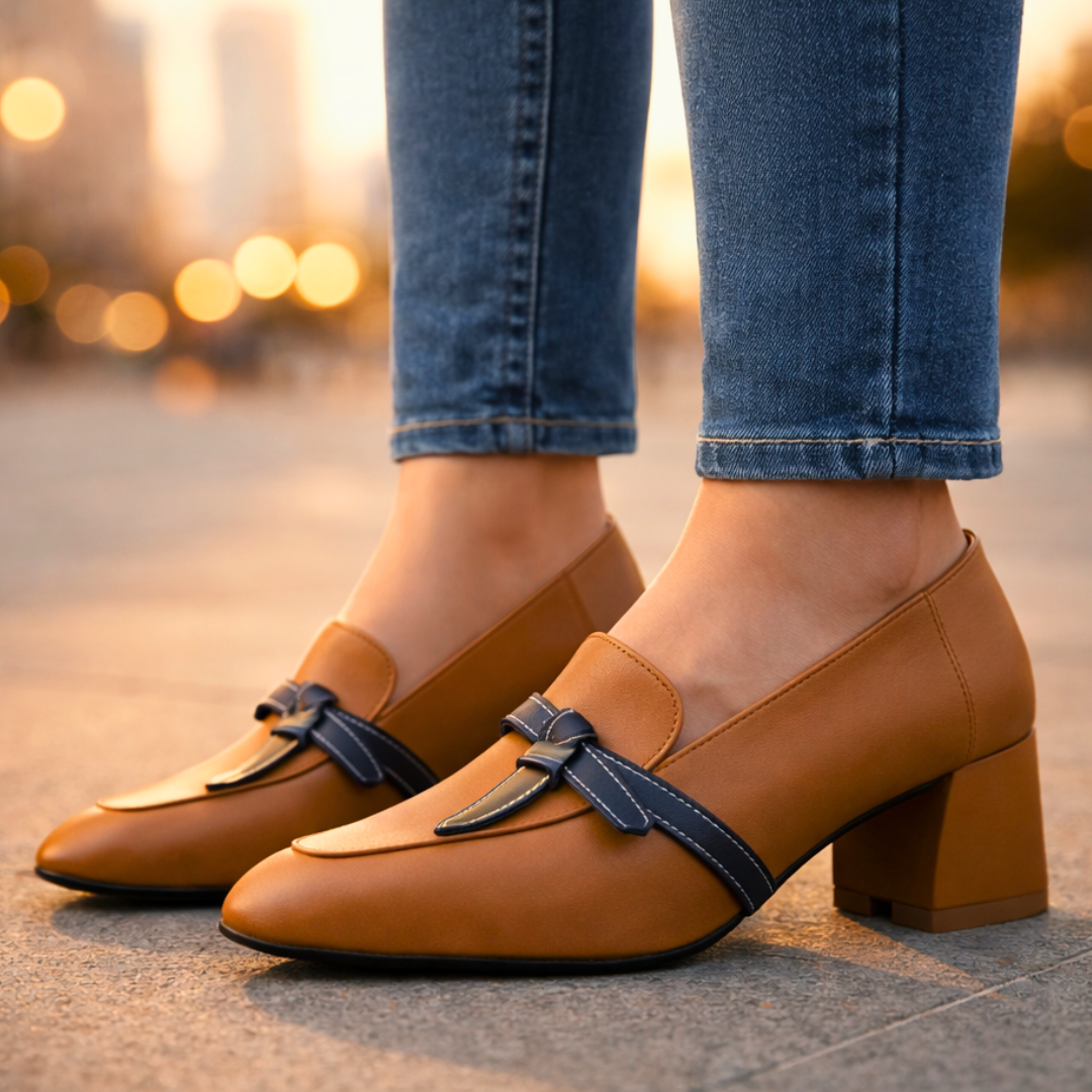 Harper Lane Silk Loop Loafers