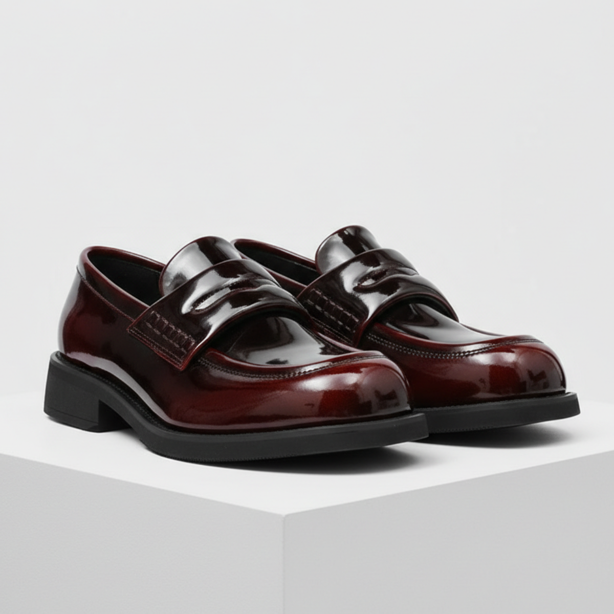 Salvatore Læder Loafers