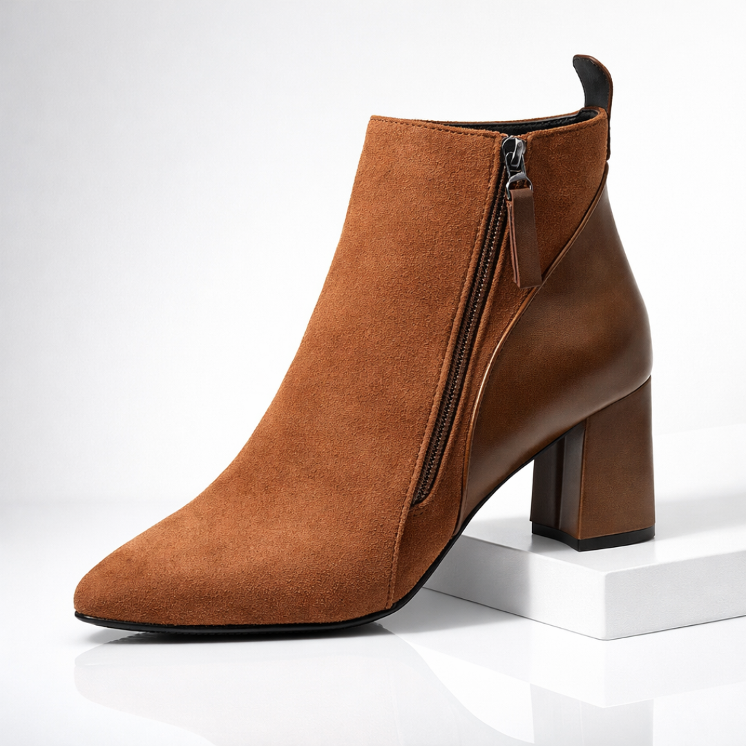 Odette Suede Ankelstøvler