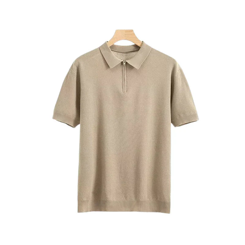 Lenoir™ | Polo med lynlås Marbella