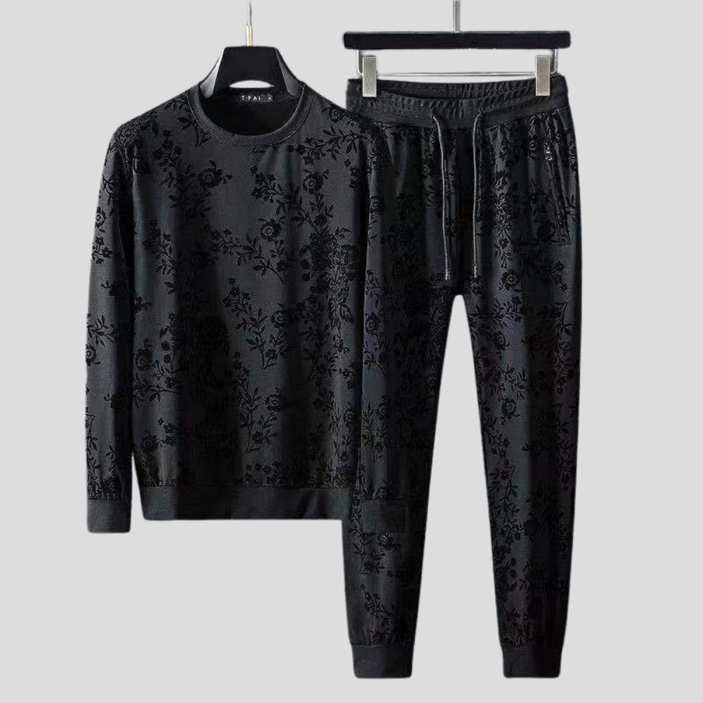Midnight Bloom Jacquard Sæt
