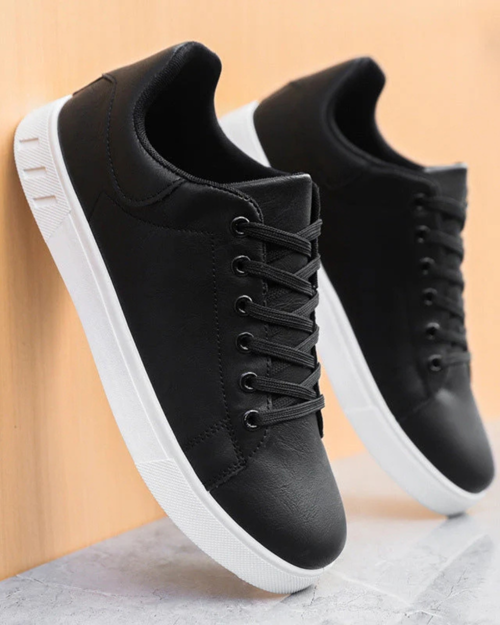 Corrado Klassiske Lædersneakers