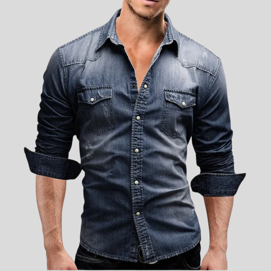 Lenoir™ - Moderne denimskjorte