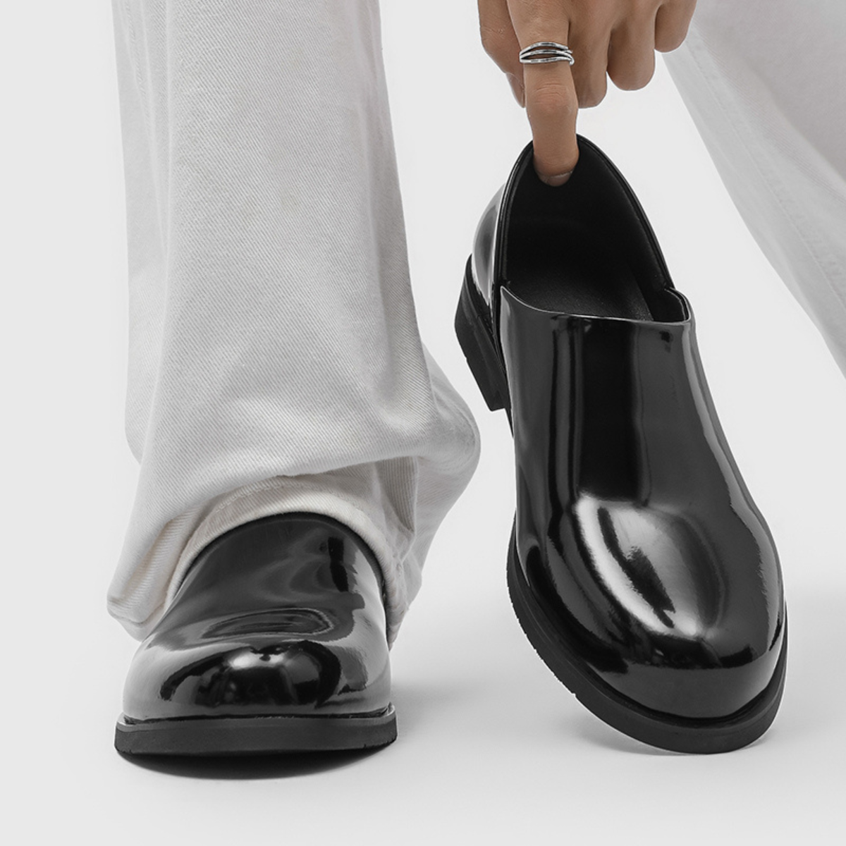 Vincenzo Læder Loafers