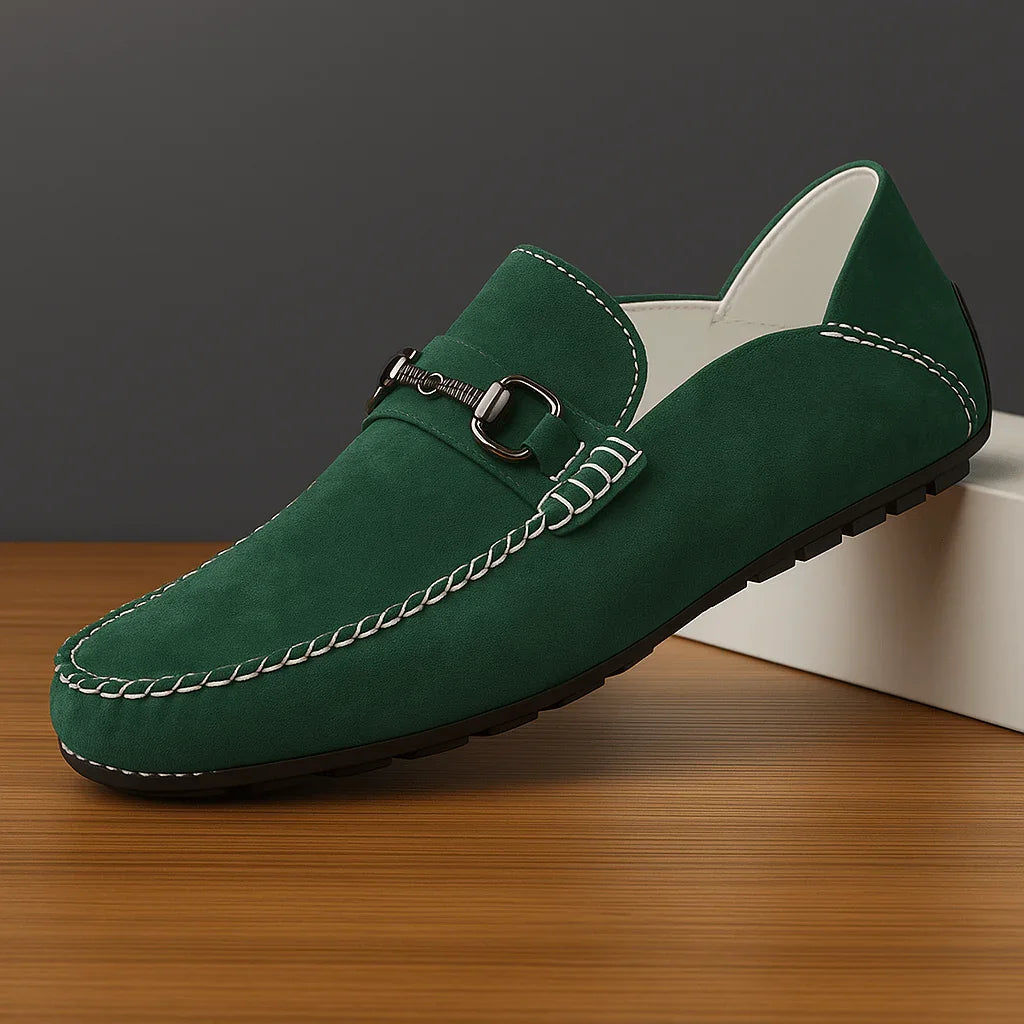 Ricci Penny Suede Loafer