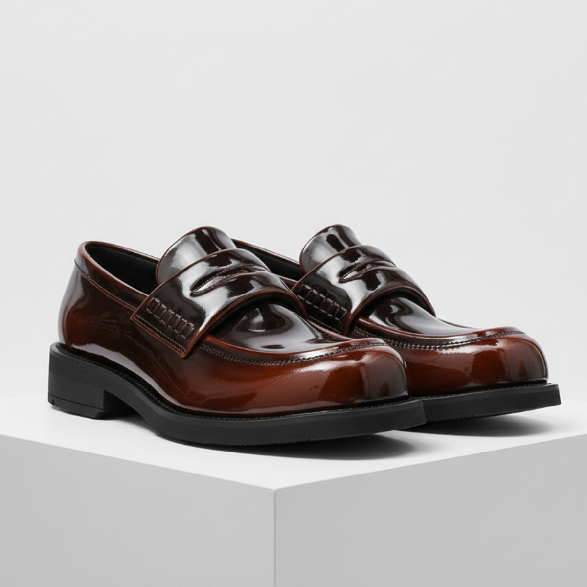 Salvatore Læder Loafers