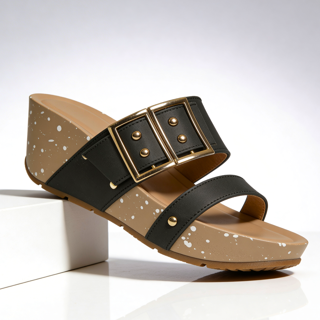 Odette Dobbelt Spænde Wedges