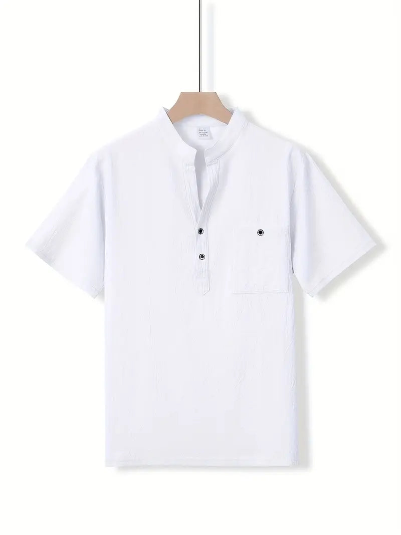 Lenoir™ | Elegant kortærmet skjorte