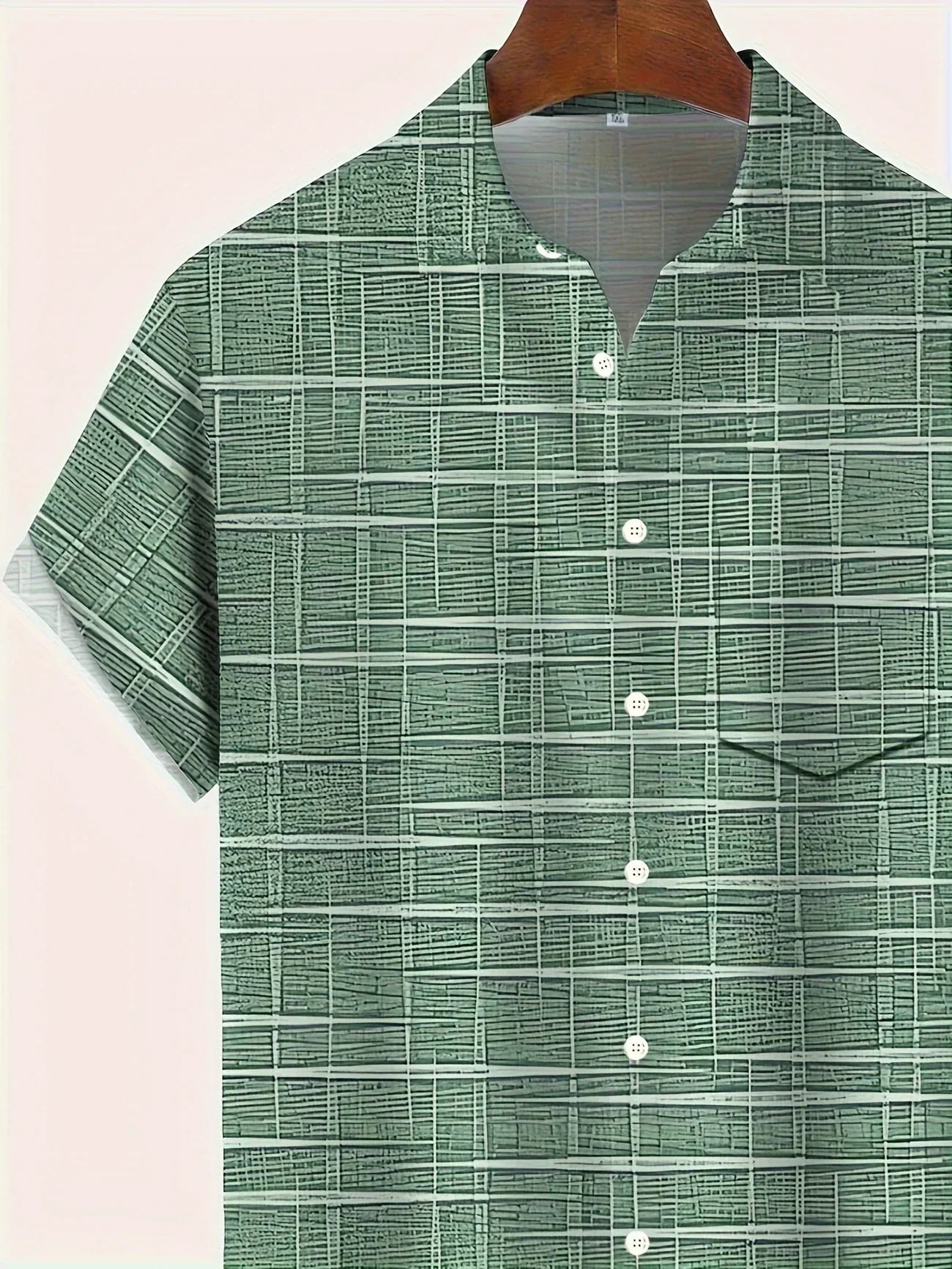 Lenoir™ | Elegant skjorte med stribet og ternet mønster