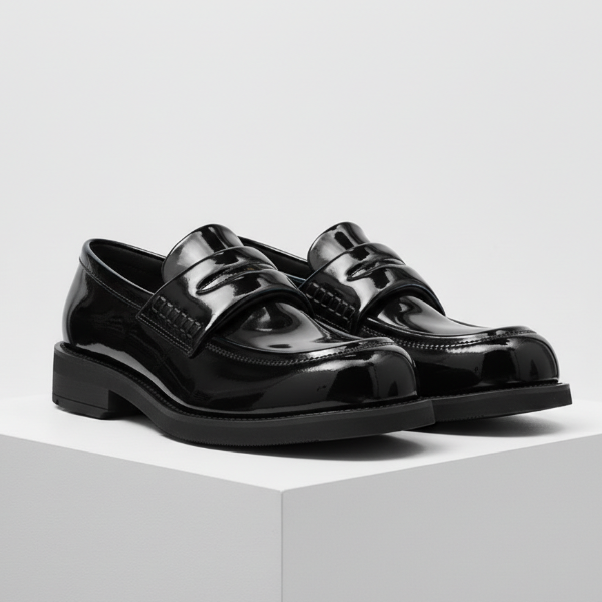 Salvatore Læder Loafers