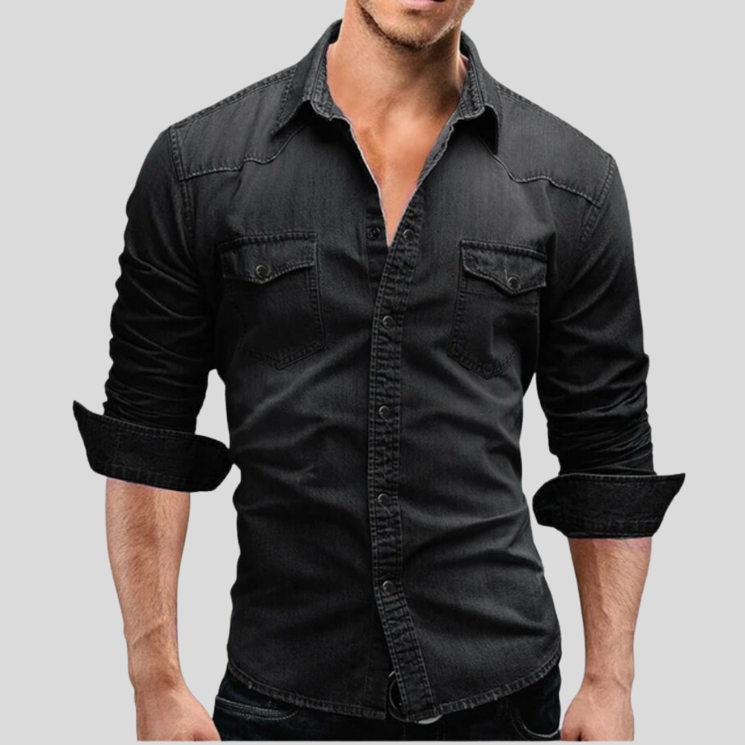 Lenoir™ - Moderne denimskjorte