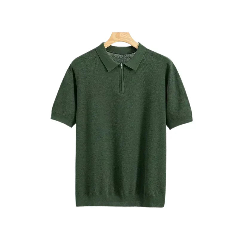Lenoir™ | Polo med lynlås Marbella