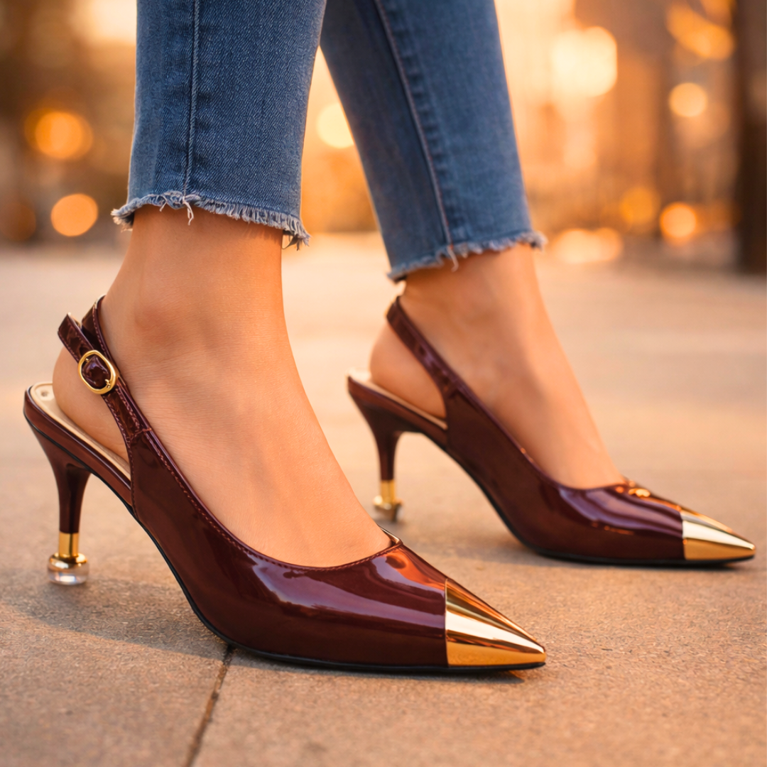 Odette Slingback Stiletto Hæle