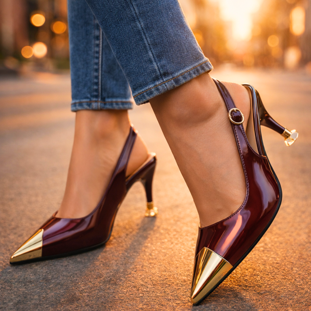 Odette Slingback Stiletto Hæle