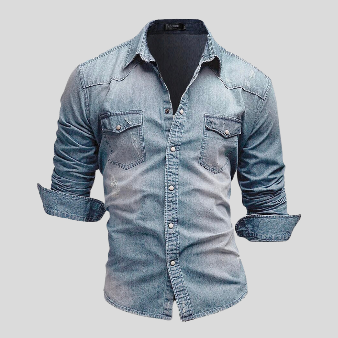 Lenoir™ - Moderne denimskjorte