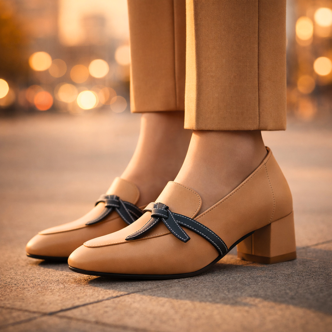 Harper Lane Silk Loop Loafers
