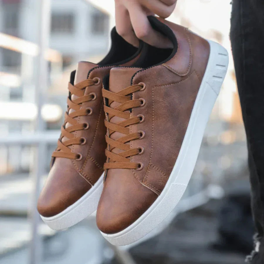 Corrado Klassiske Lædersneakers