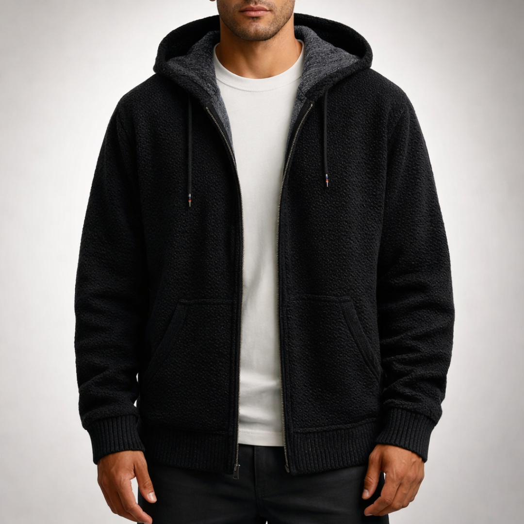 Avalon Ridge Strikket Hoodie