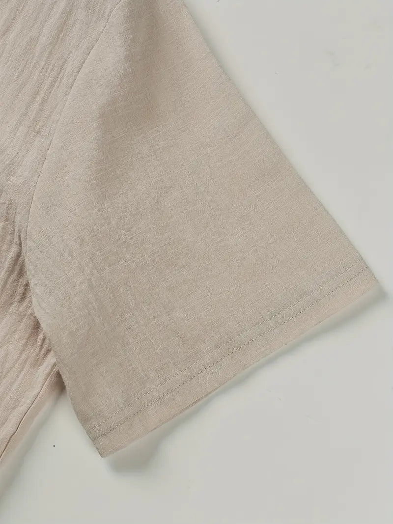 Lenoir™ | Elegant kortærmet skjorte