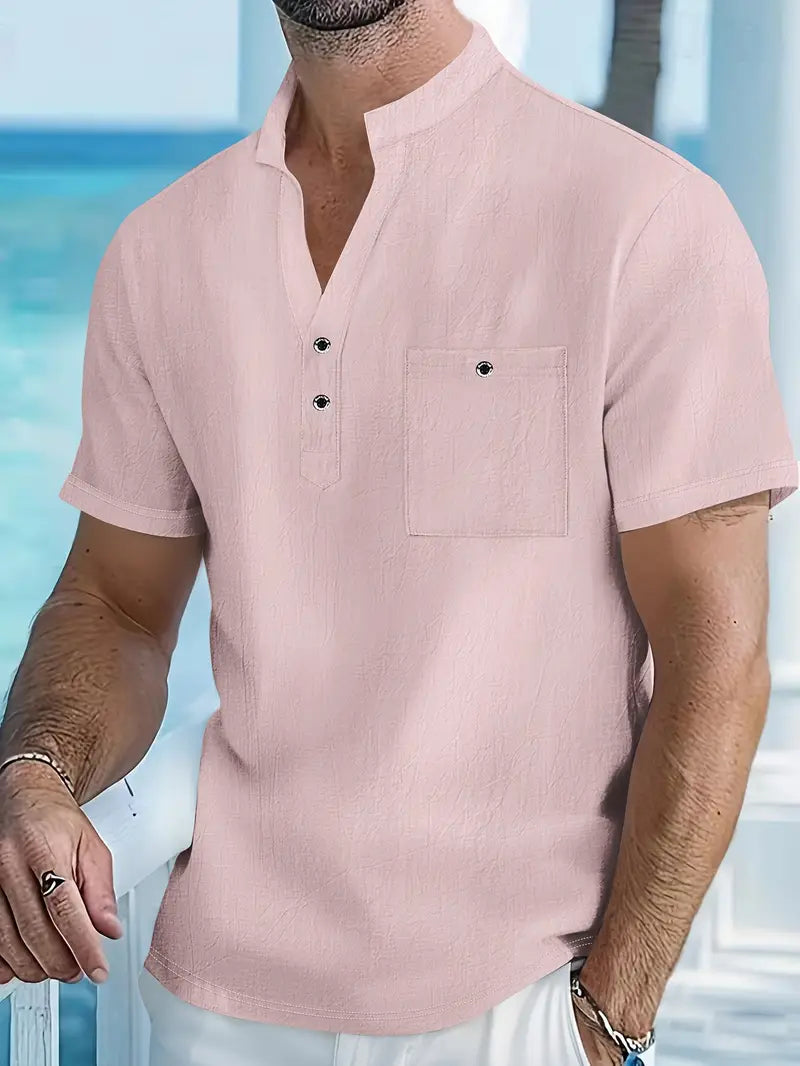Lenoir™ | Elegant kortærmet skjorte