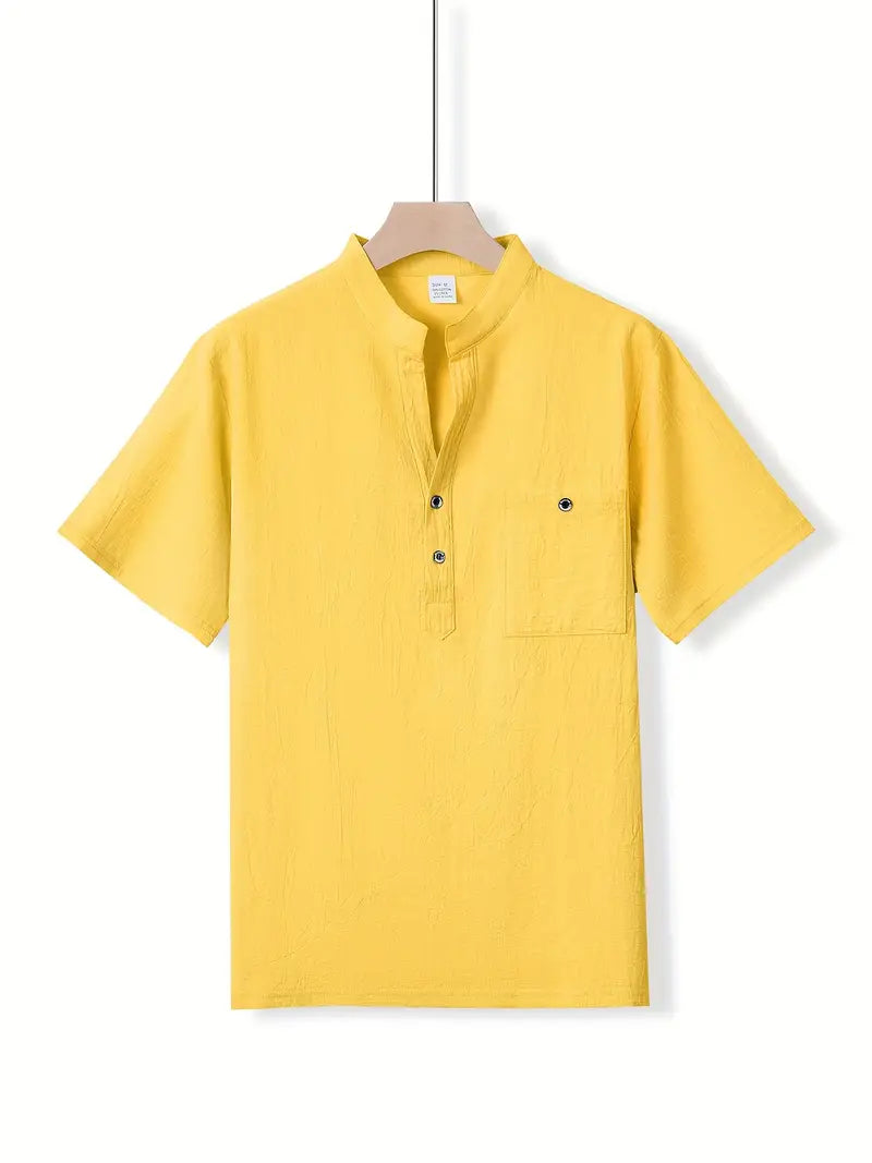 Lenoir™ | Elegant kortærmet skjorte