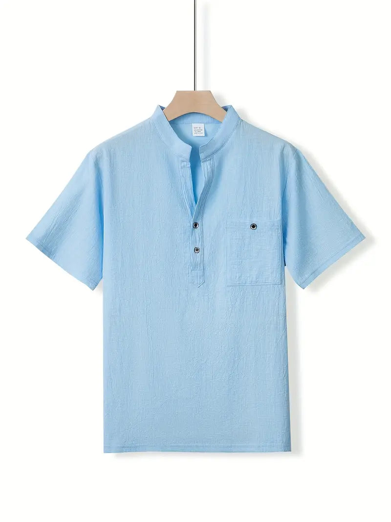 Lenoir™ | Elegant kortærmet skjorte