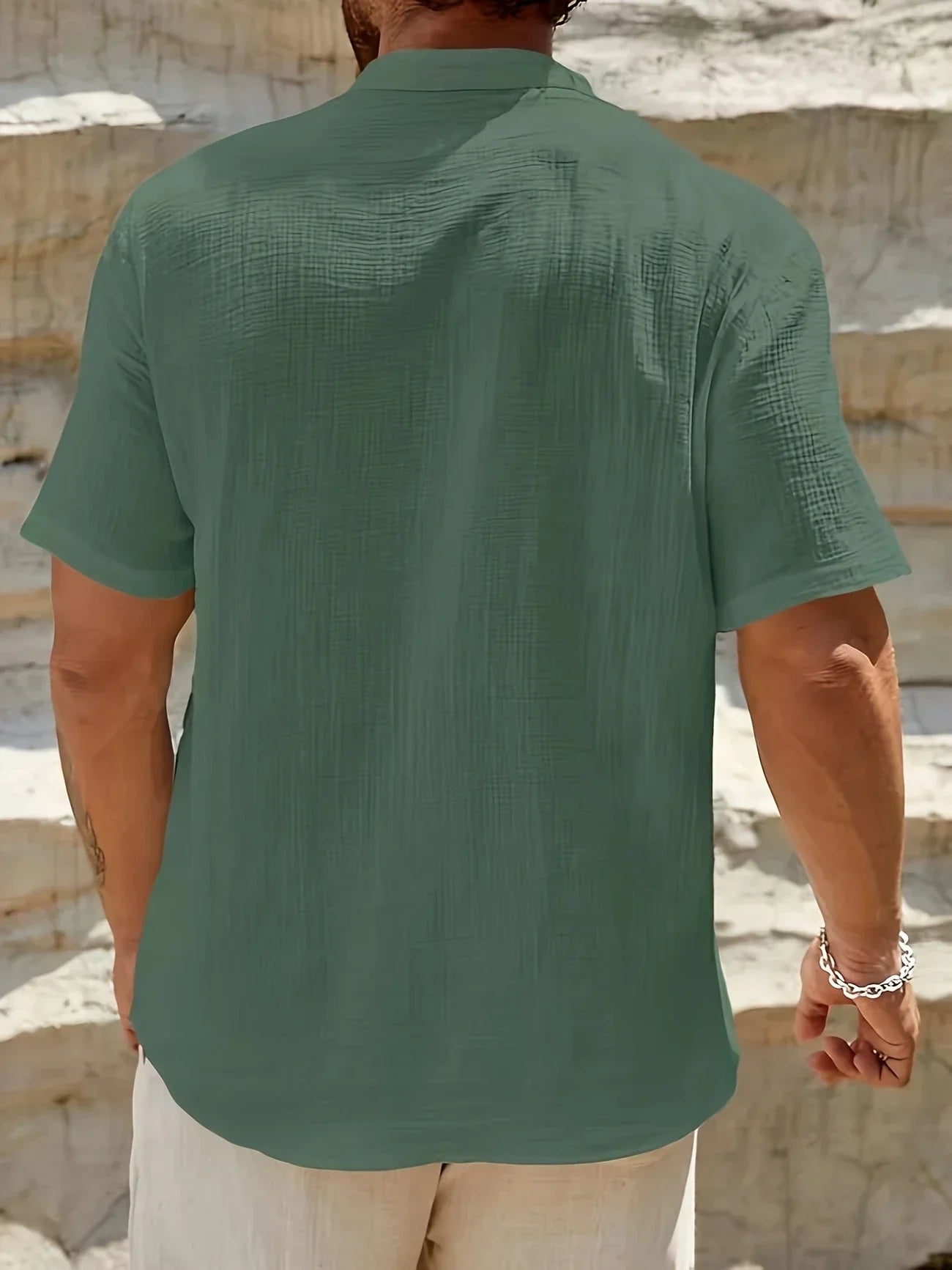 Lenoir™ | Elegant sommerbluse med høj krave