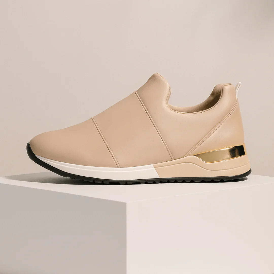 Harper Lane Gilded Sneakers