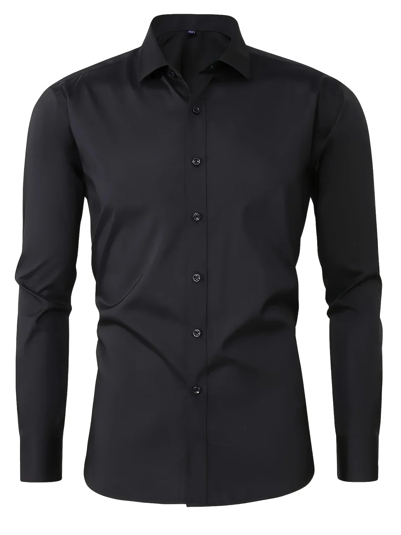 Lenoir™ | Elegant langærmet skjorte med knapper