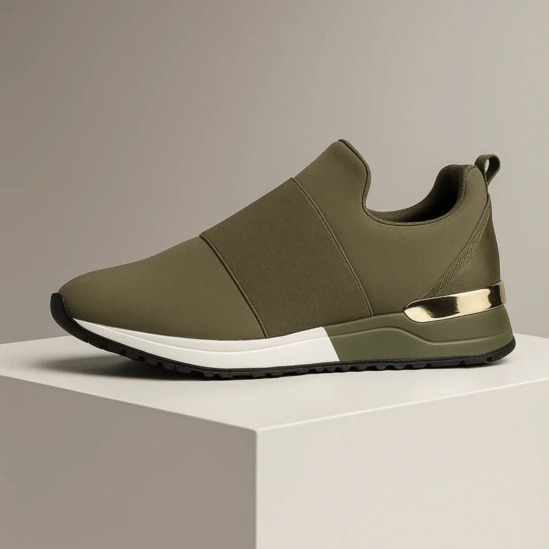 Harper Lane Gilded Sneakers