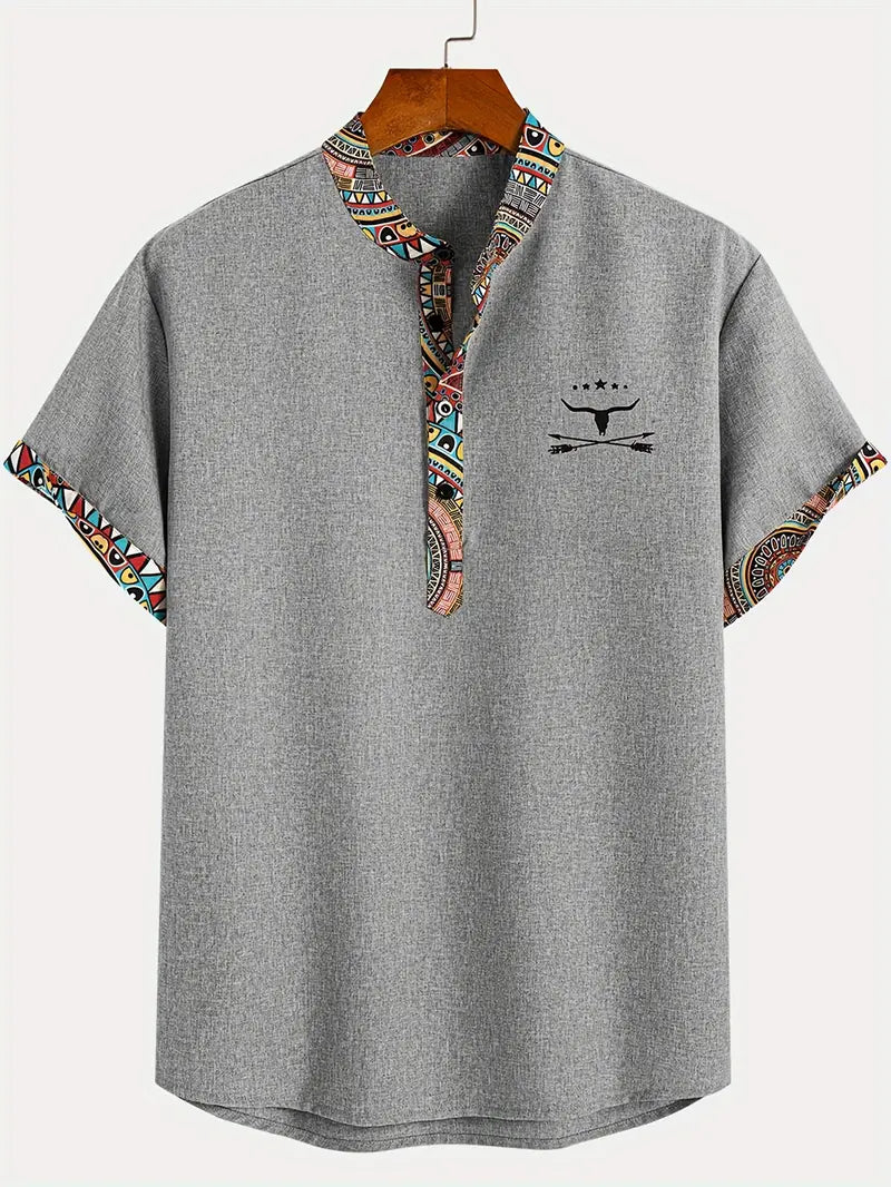 Lenoir™ | Elegant skjorte med korte ærmer
