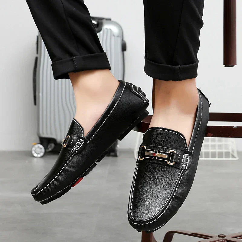 Ægte Læder Loafers