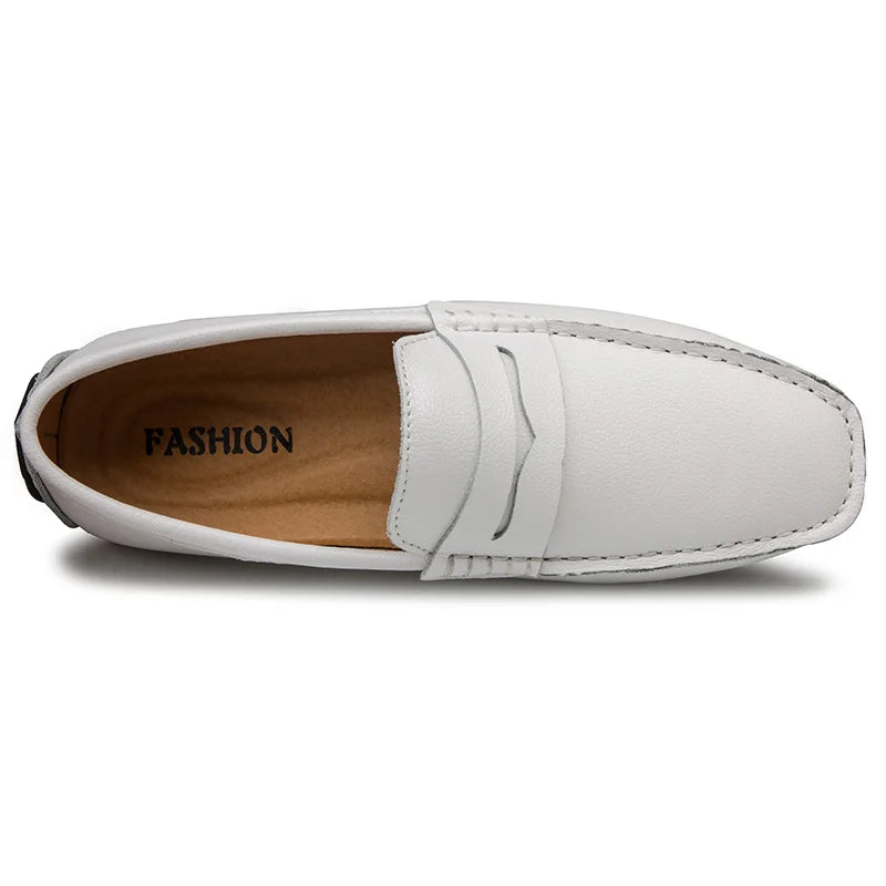 Afslappede Læder Sommer Loafers