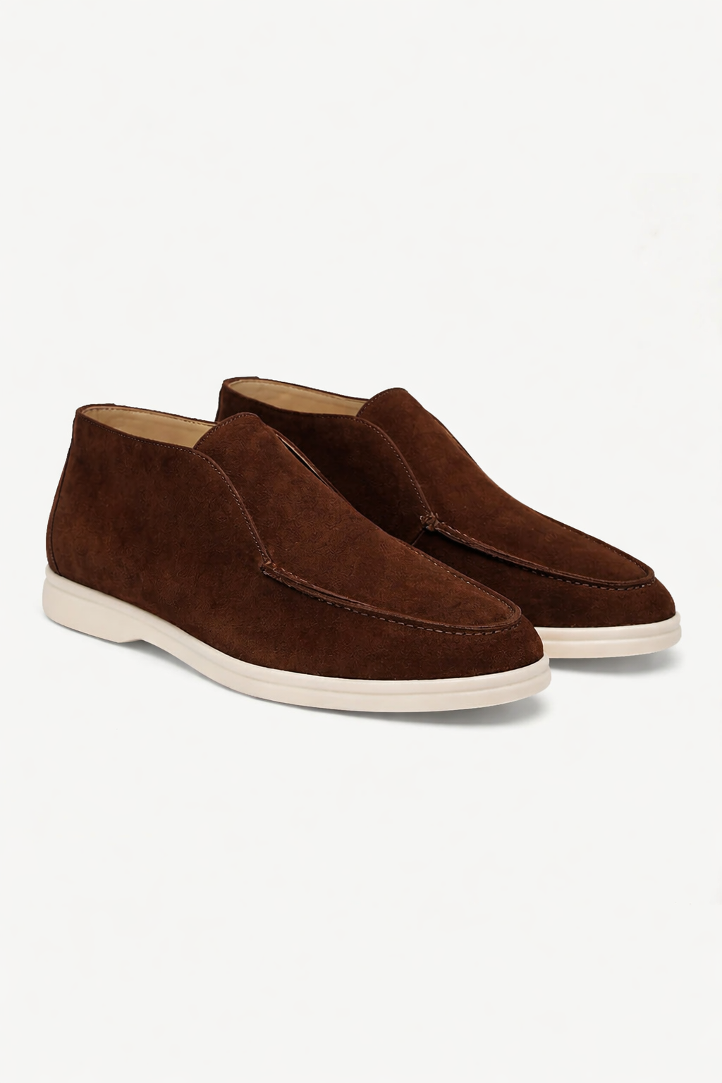 Gammel Penge Høj Suede Loafers
