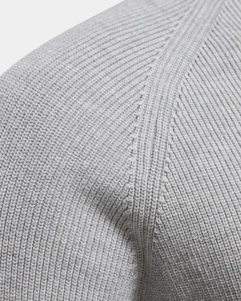 Sweater med Lynlås