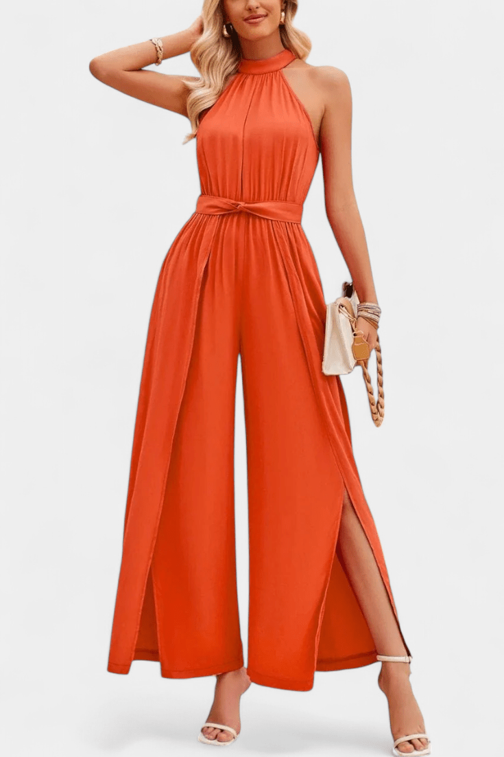 Jumpsuit med én skulder