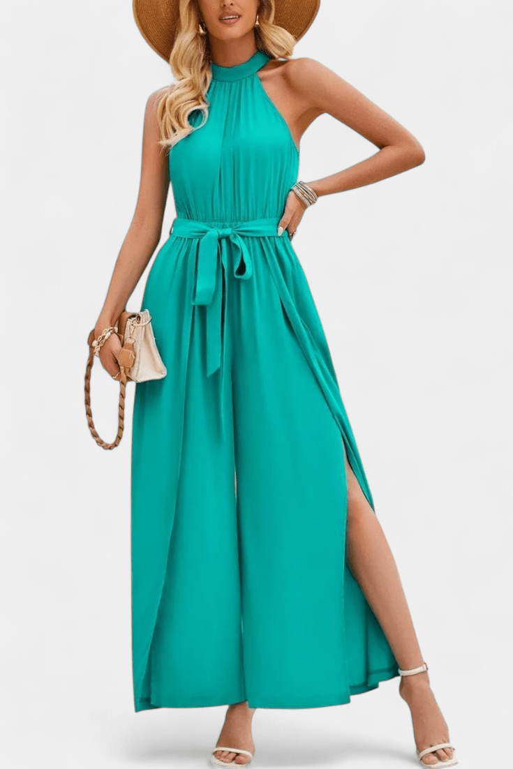 Jumpsuit med én skulder