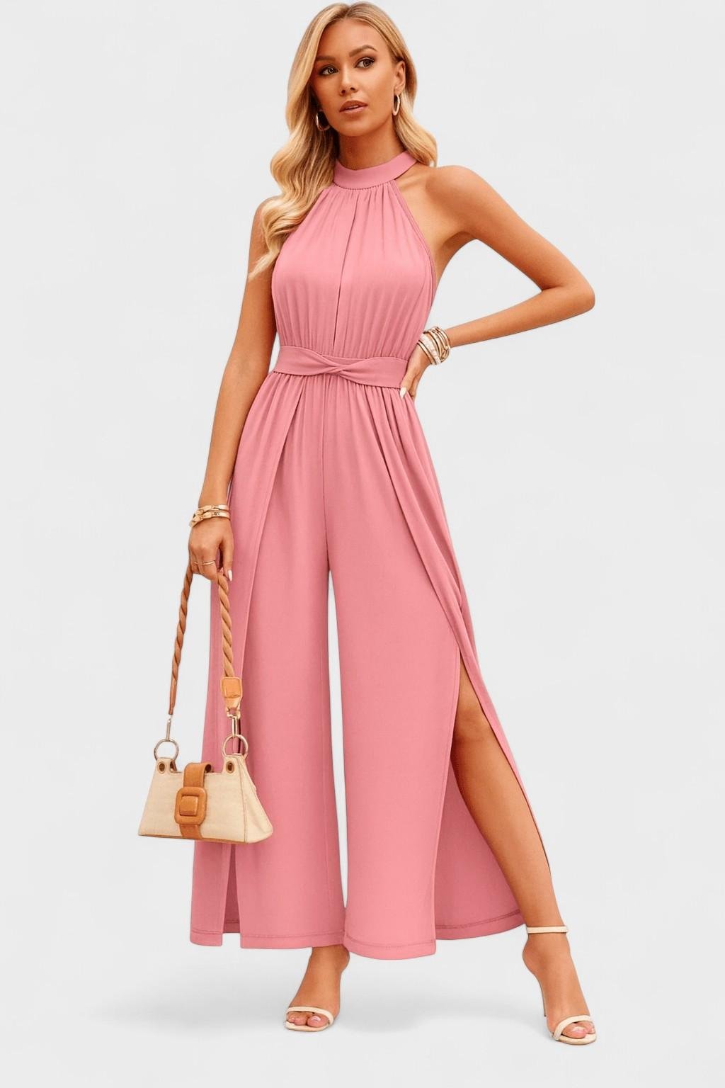 Jumpsuit med én skulder