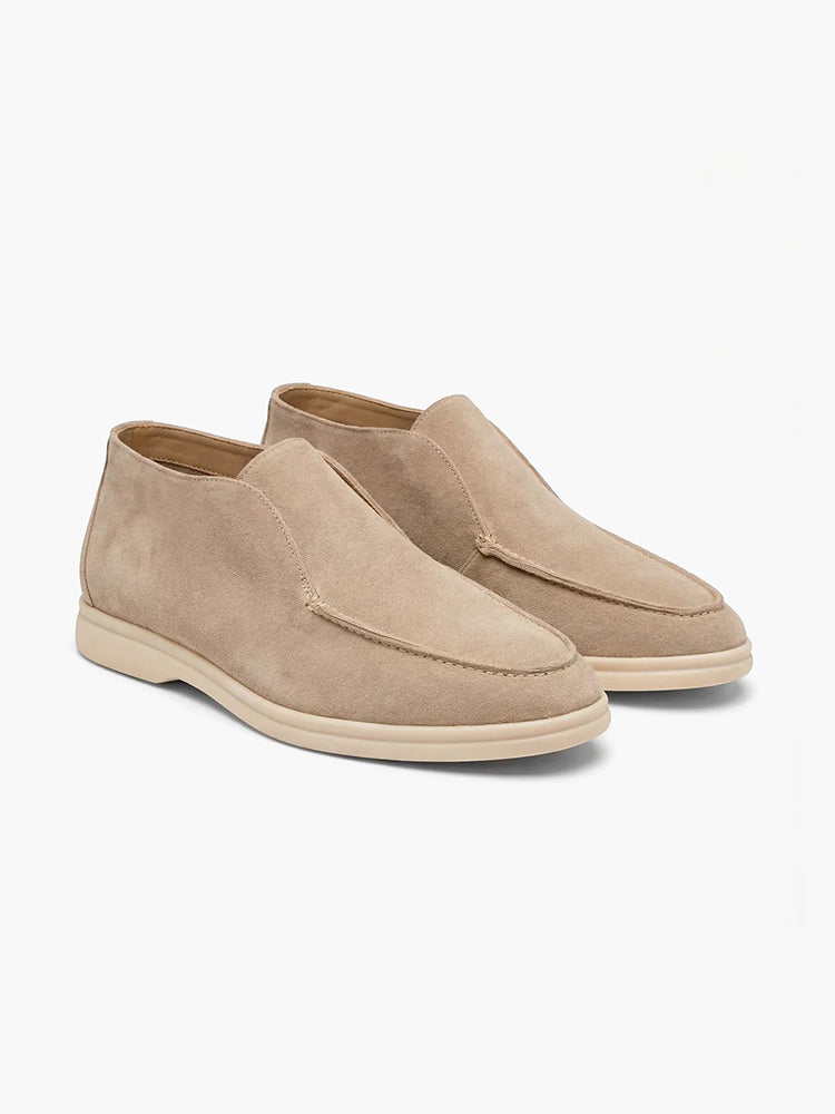 Gammel Penge Høj Suede Loafers