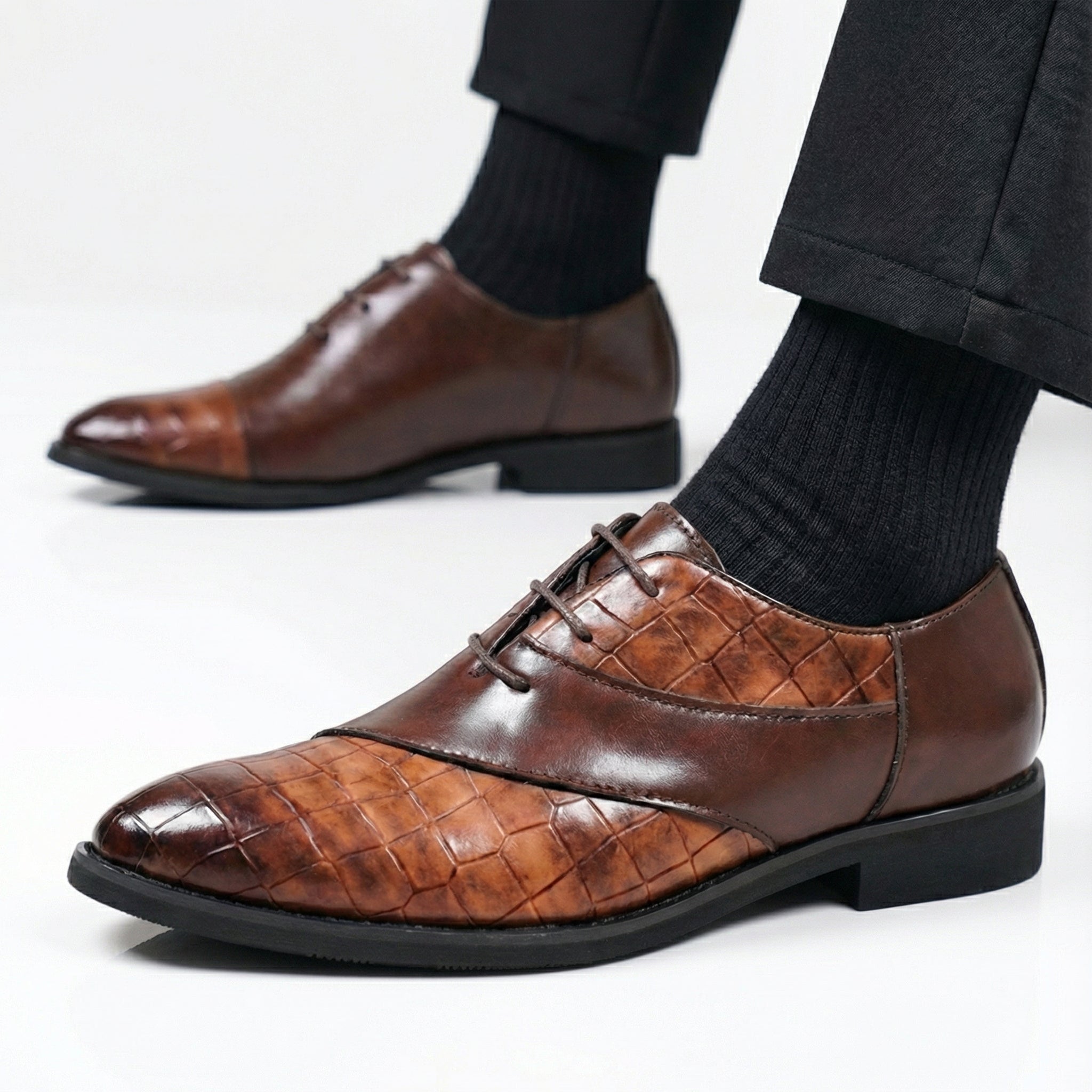 Giorgio Læder Oxfords